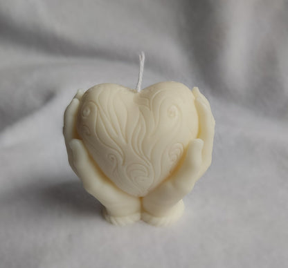 Love Heart Candle Valentine's Day