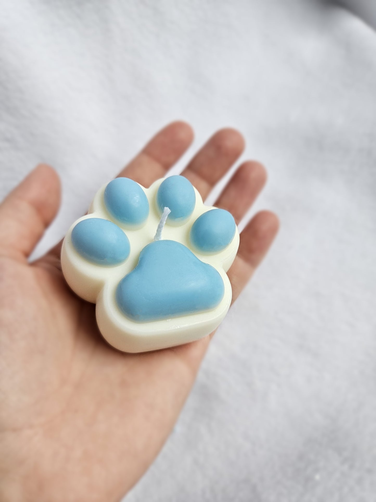 Cute Dog paw candle