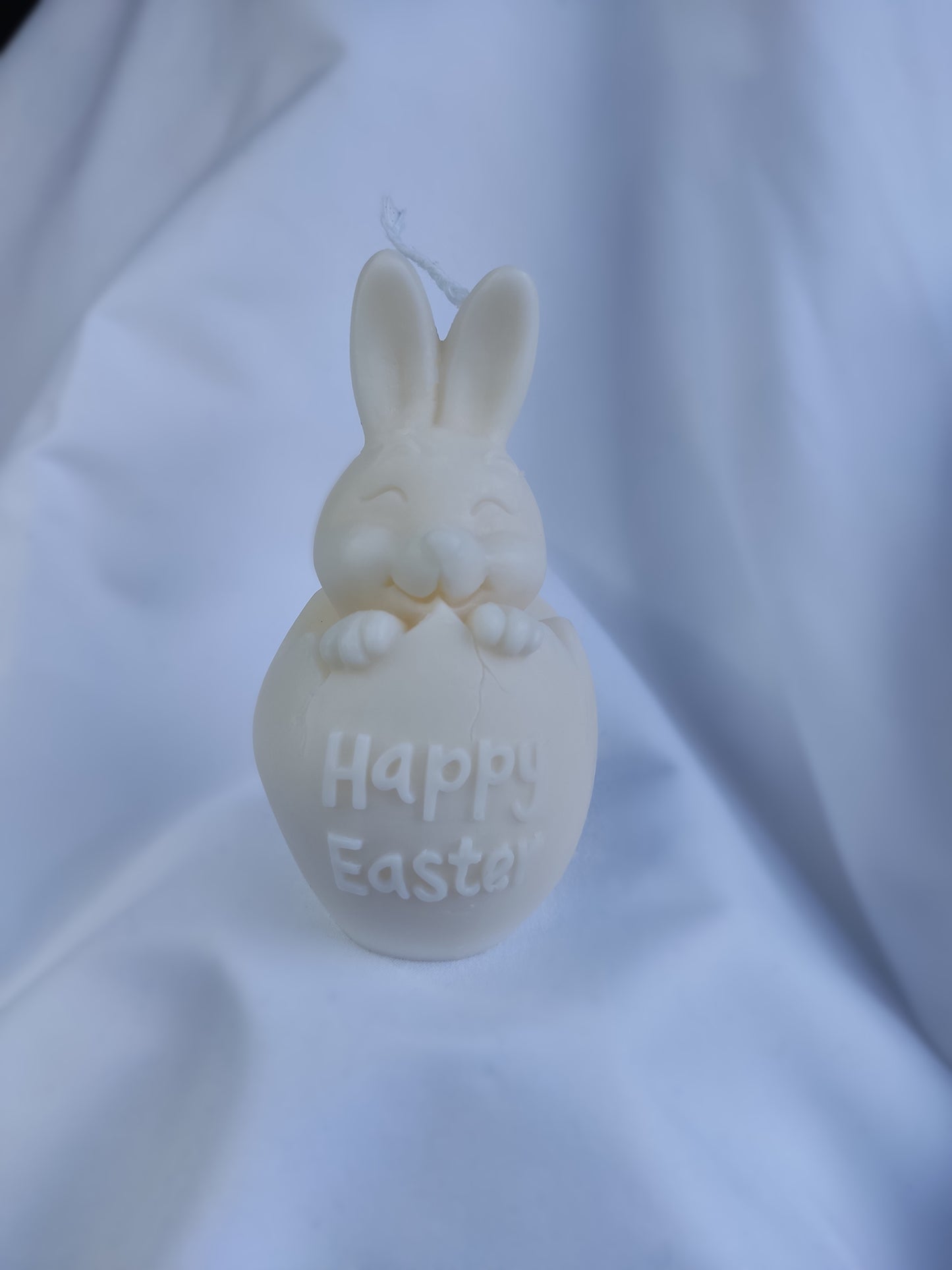 Happy Easter Bunny candle