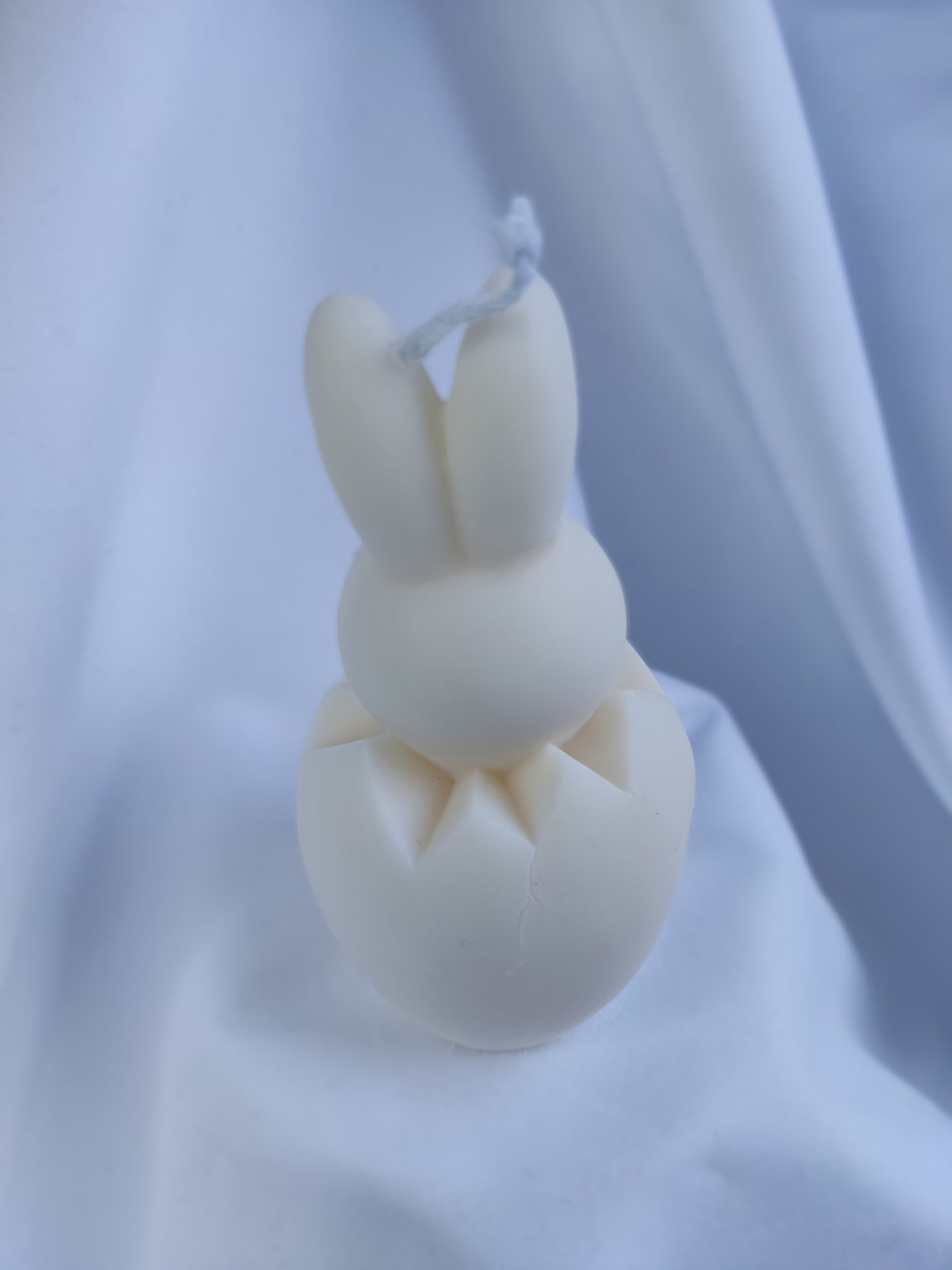 Happy Easter Bunny candle