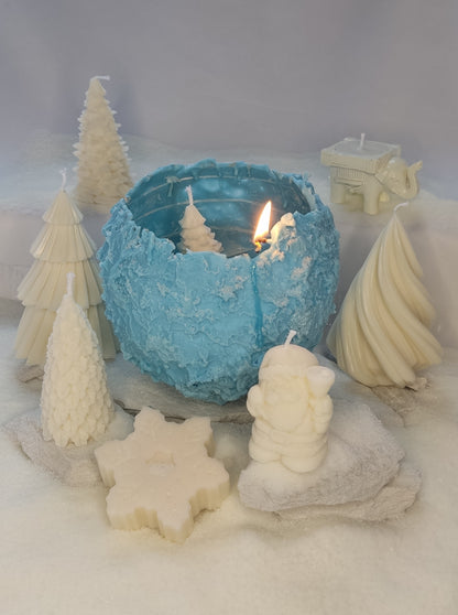 Christmas Spiral Surprise Candle