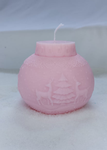 Christmas Ball Candle