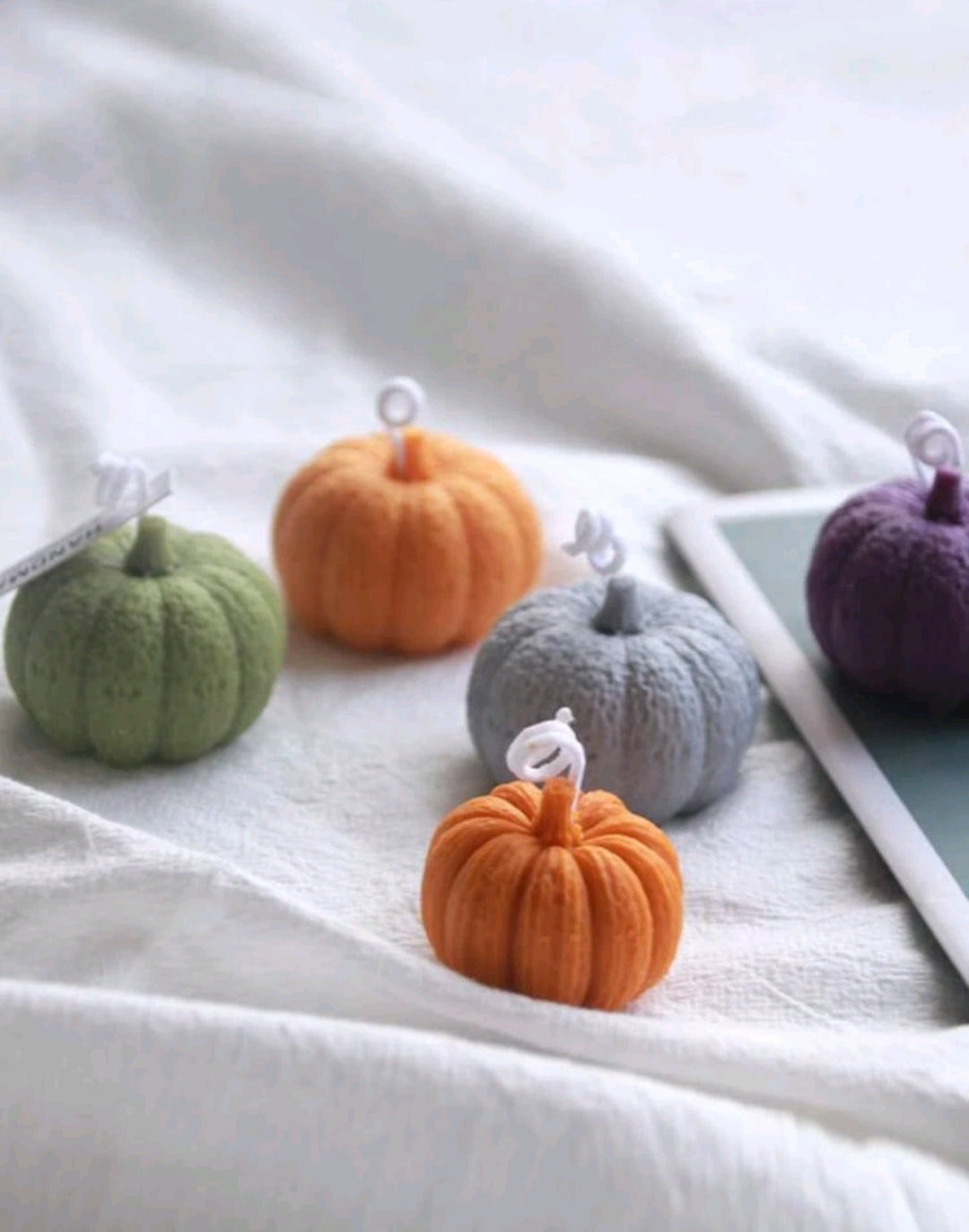 Autumn mini Pumpkin Candle