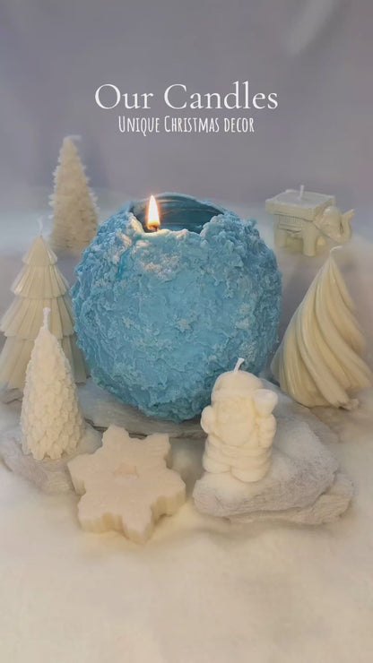 Christmas Spiral Surprise Candle