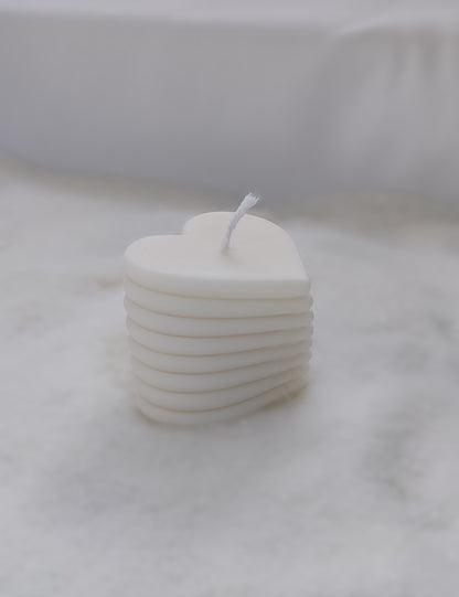 Love Heart Steps candle Valentine's Day